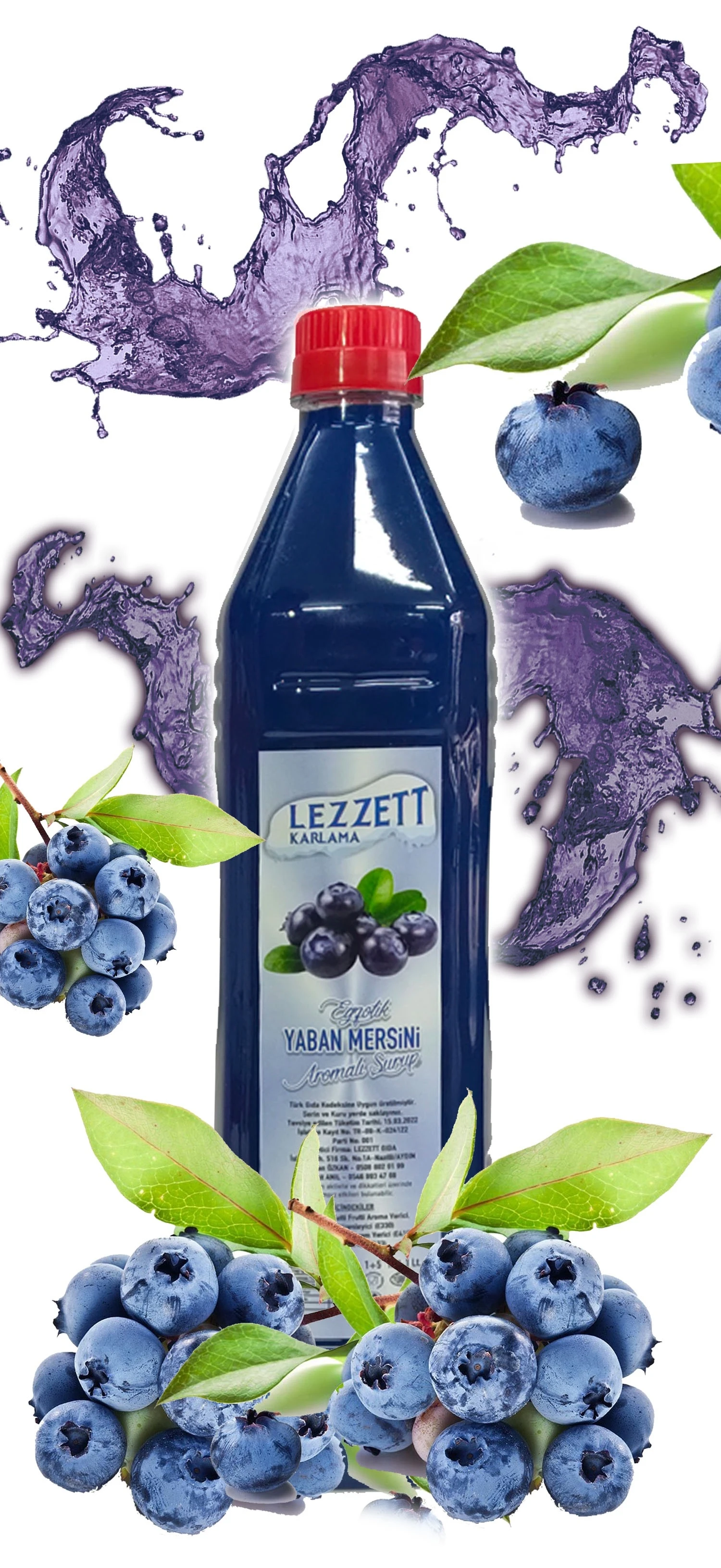 Egzotik Aromalı Buzlaş (Karlama) Şurubu
