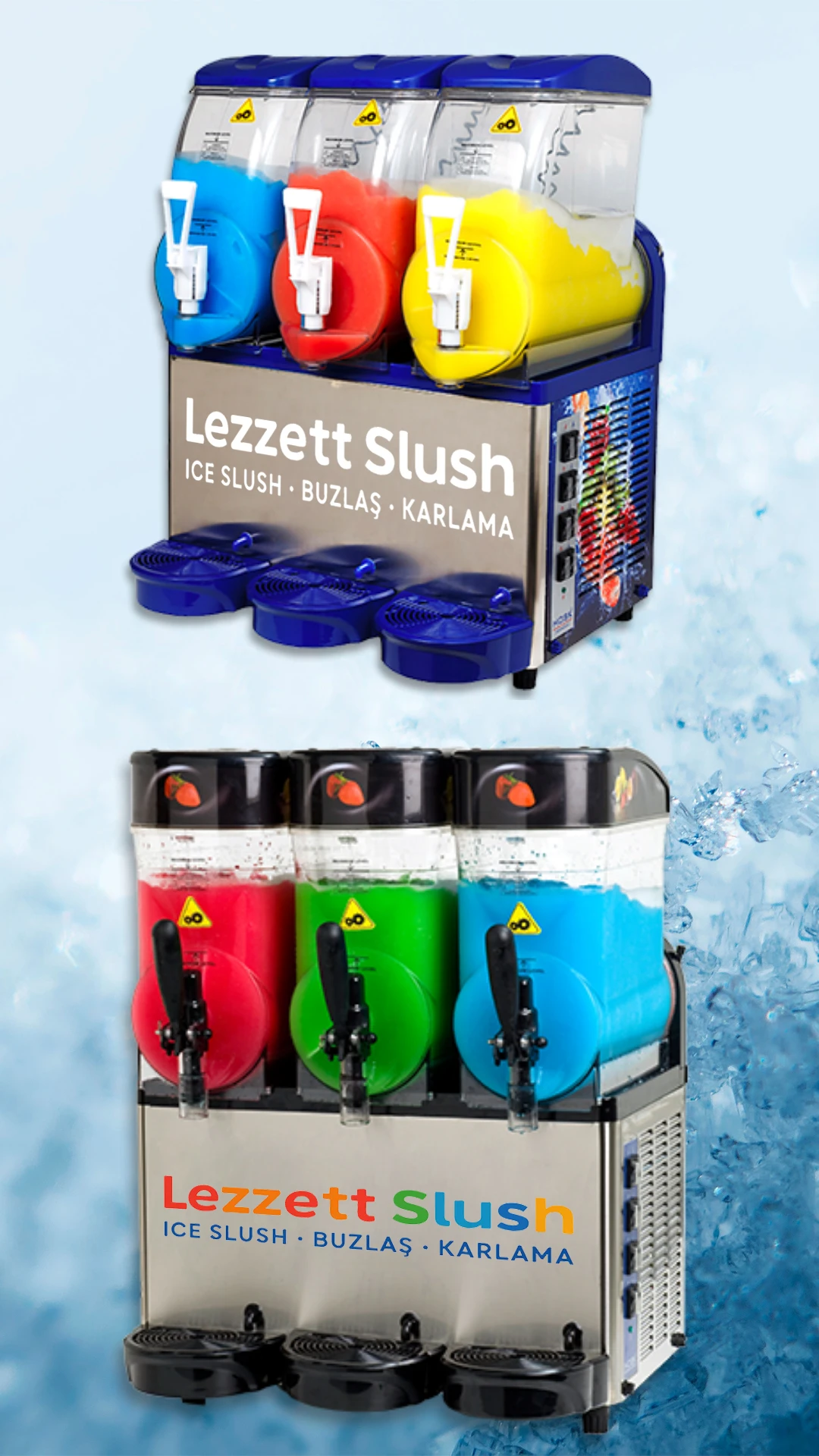Ice Slush Buzlaş Karlamaç Makinesi