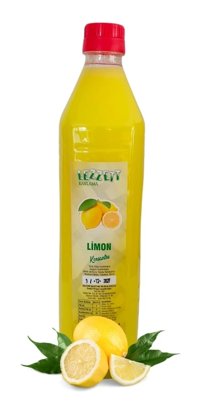 Limon Aromalı Konsantre İçecek